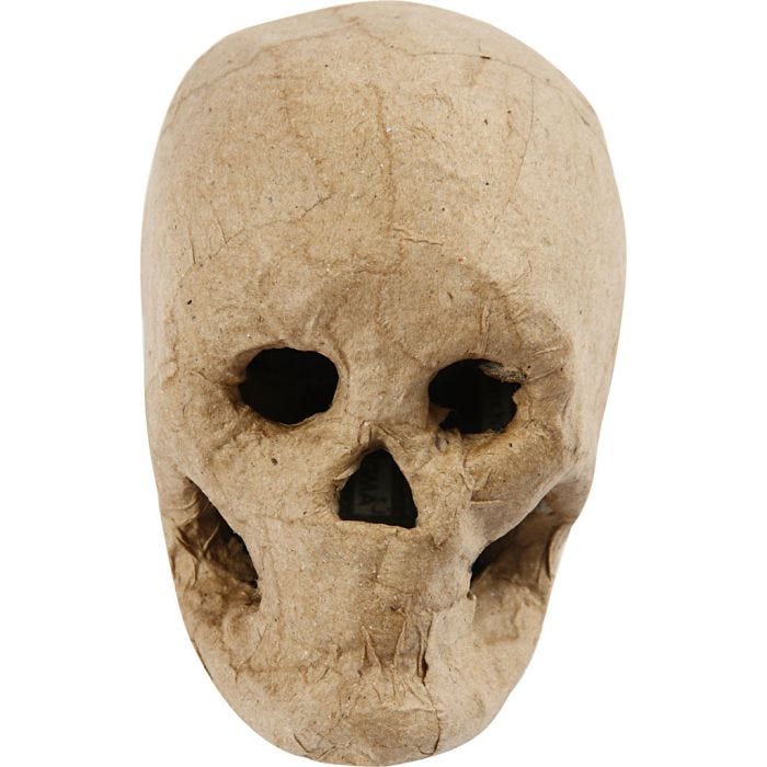 Pahvinaamio, Kork. 10 cm, 1 kpl