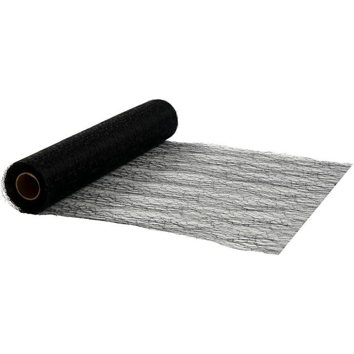 Kaitaliinat, Lev: 30 cm, musta, 10 m/ 1 rll