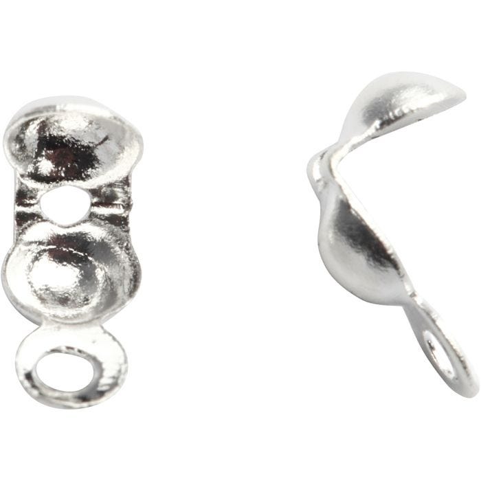 Solmusuojat, Pit. 8 mm, halk. 3 mm, hopeanväriset, 20 kpl/ 1 pkt
