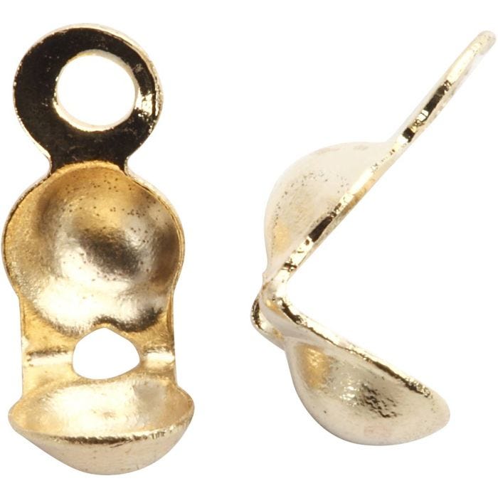Solmusuojat, Pit. 8 mm, halk. 3 mm, kullanvärinen, 100 kpl/ 1 pkt