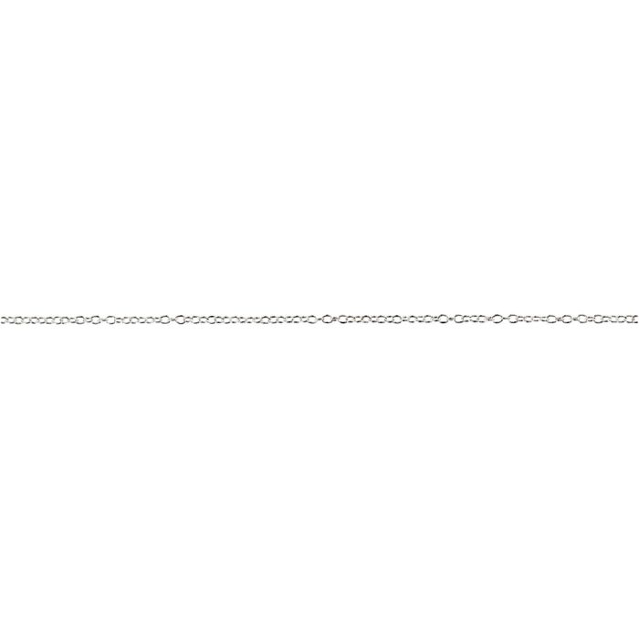 Ketju, Lev: 2 mm, hopeanväriset, 20 m/ 1 kpl