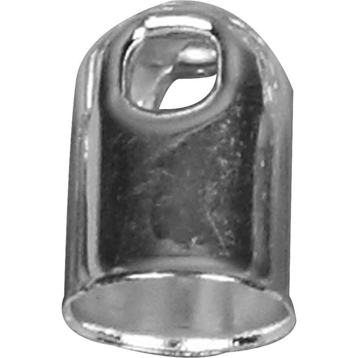 Nyörinpää, halk. 6 mm, hopeanväriset, 6kpl/ 1 pkt