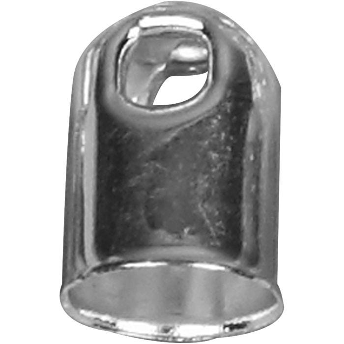 Nyörinpää, 6 mm, hopeanväriset, 50kpl/ 1 pkt