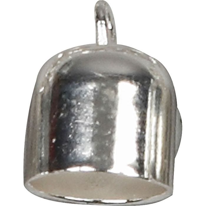 Nyörinpää, halk. 8 mm, hopeanväriset, 50 kpl/ 1 pkt