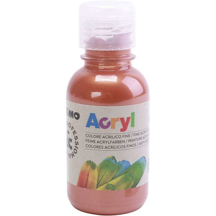 PRIMO- akryylimaali, kuparin, 125 ml/ 1 pll