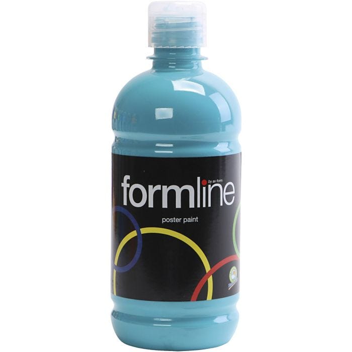 
Temperamaali Matta, turkoosi, 500 ml/ 1 pll