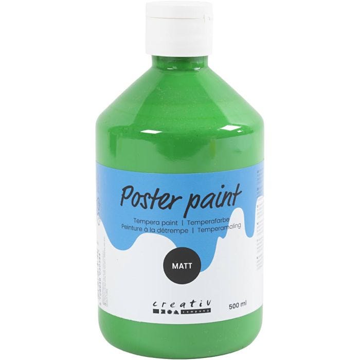 
Temperamaali Matta, vihreä, 500 ml/ 1 pll