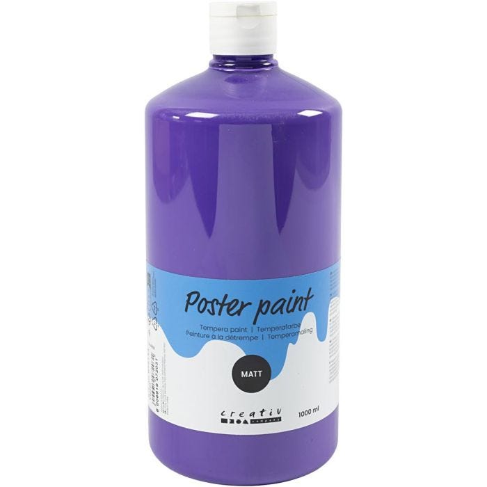
Temperamaali Matta, violet, 1000 ml/ 1 pll