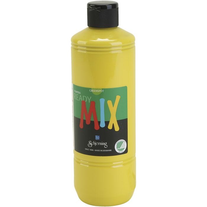 Greenspot Ready Mix-Maali, matta, peruskeltainen, 500 ml/ 1 pll