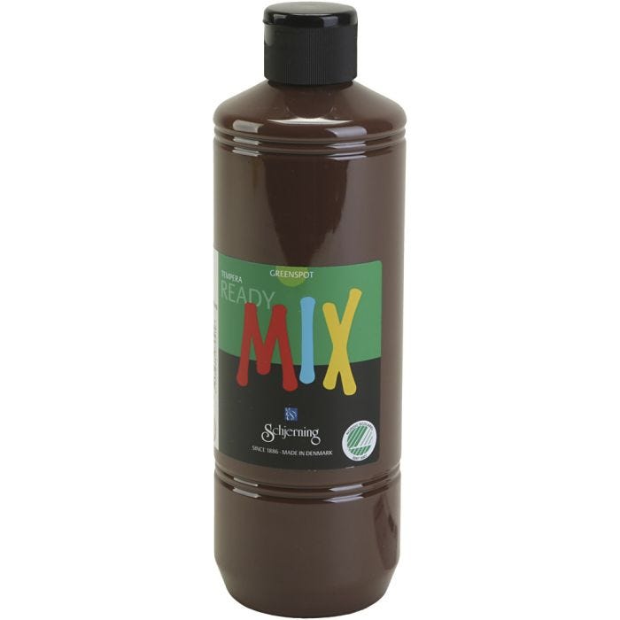 Greenspot Ready Mix-Maali, matta, ruskea, 500 ml/ 1 pll