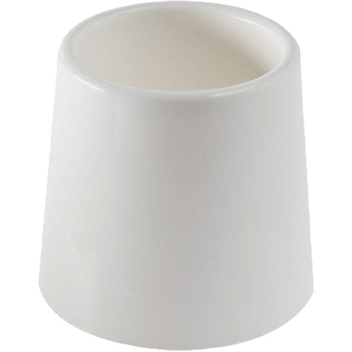 Vesikuppi/rasia, Kork. 9,5 cm, halk. 8,5 cm, 300 ml, valkoinen, 5 kpl/ 1 pkt