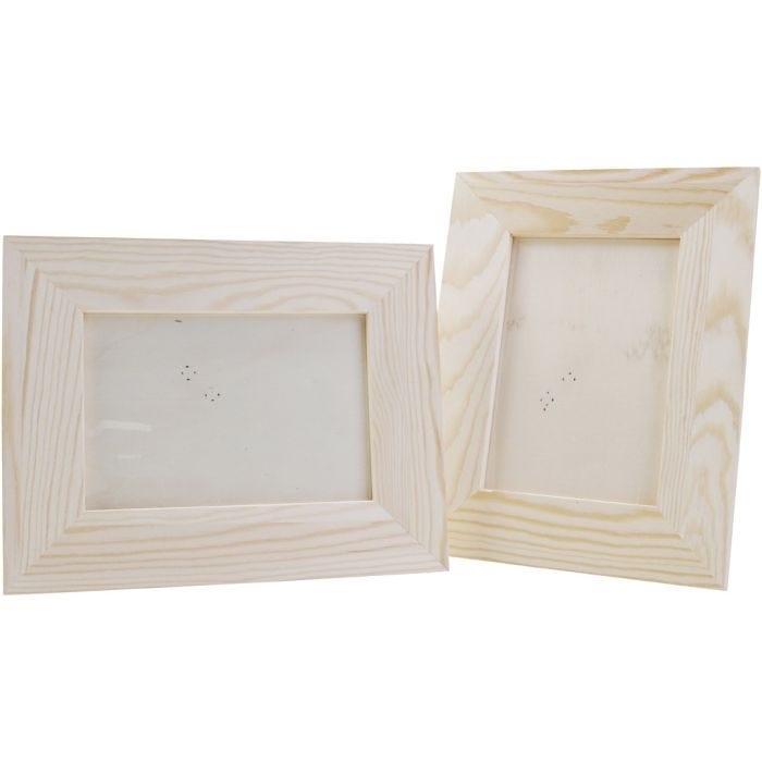 Puinen kehys, koko 23x18 cm, 12 kpl/ 1 pkt