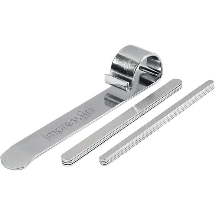Metallirannekkeet ja taivutusväline, 15 cm, 6-106 mm, alumiini, 1 set