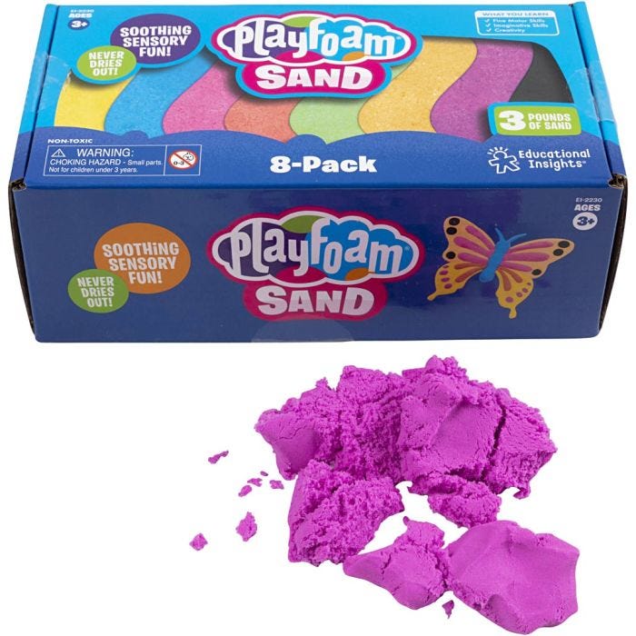 Sand clay, 8x170 g/ 1 pkt
