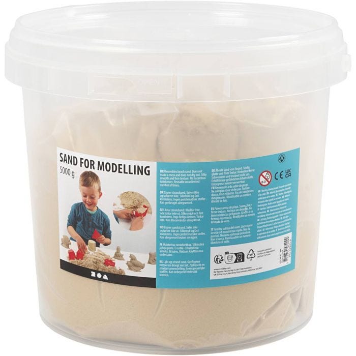 Magic Sand hiekkamassa, 5 kg/ 1 pkt