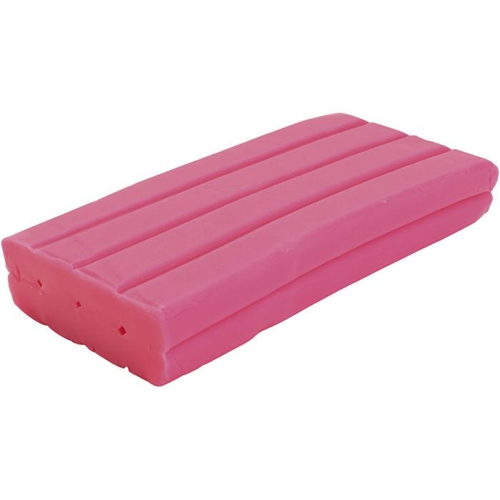 Pehmeä Muovailuvaha, pinkki, 500 g/ 1 pkt