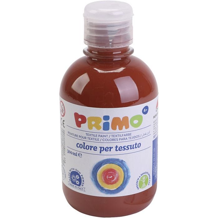Tekstiilimaali, ruskea, 300 ml/ 1 pll