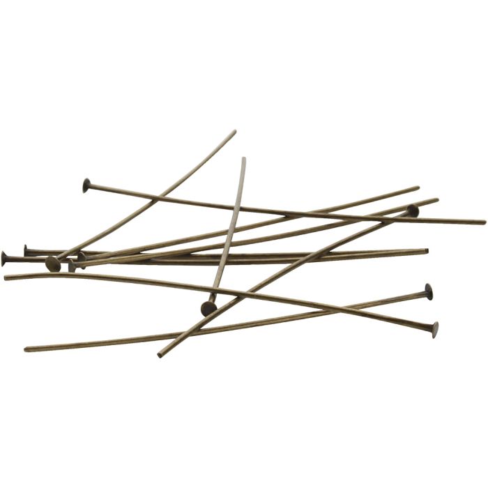 Pit. 50 mm, antiikkikullan väris, 250 kpl/ 1 pss