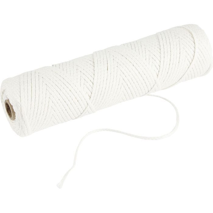 Sydänlanka, Soveltuu kastokynttilöille (halkaisija 15–22 mm) ja valukynttilöille (halkaisija 40–60 mm) , 100 g, 50 m/ 1 rll
