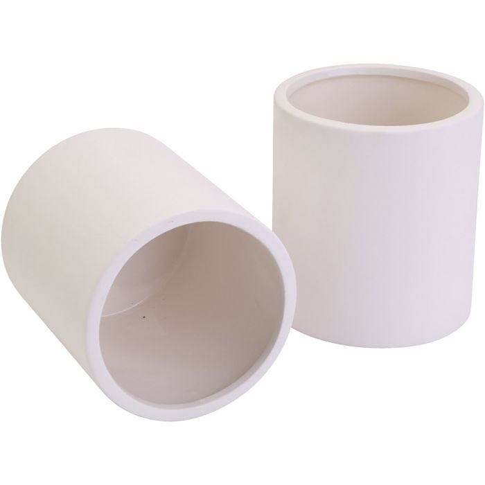 Keraaminen ruukku, halk. 9 cm, koko 10 cm, 12 kpl/ 1 pkt