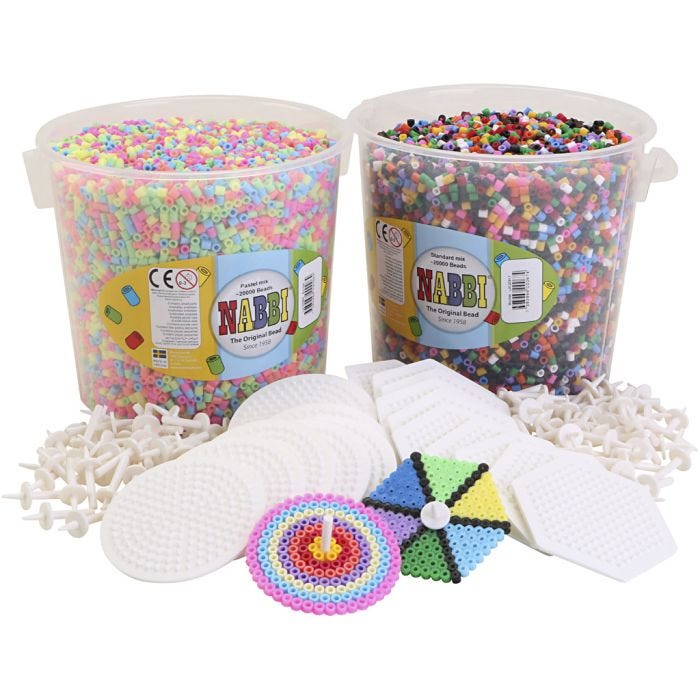 Hyrrä helmialoituspakkaus, medium, 1 set