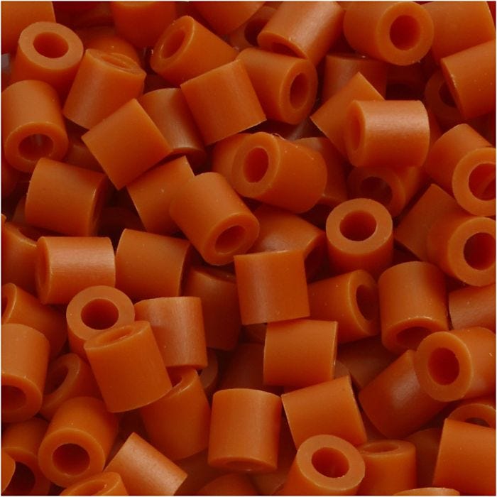 Nabbi- putkihelmet, koko 5x5 mm, aukon koko 2,5 mm, medium, punaruskea (32254), 1100 kpl/ 1 pkt