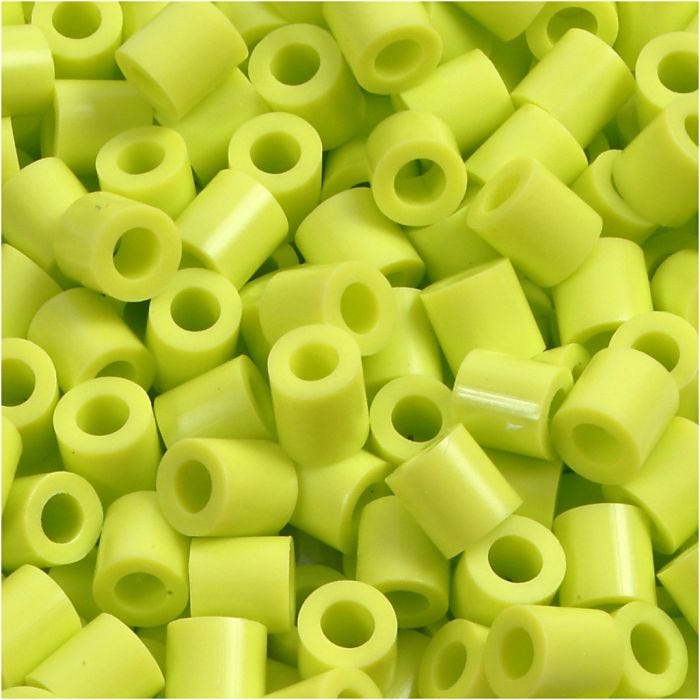 Nabbi- putkihelmet, koko 5x5 mm, aukon koko 2,5 mm, medium, limenvihr. (32241), 6000 kpl/ 1 pkt