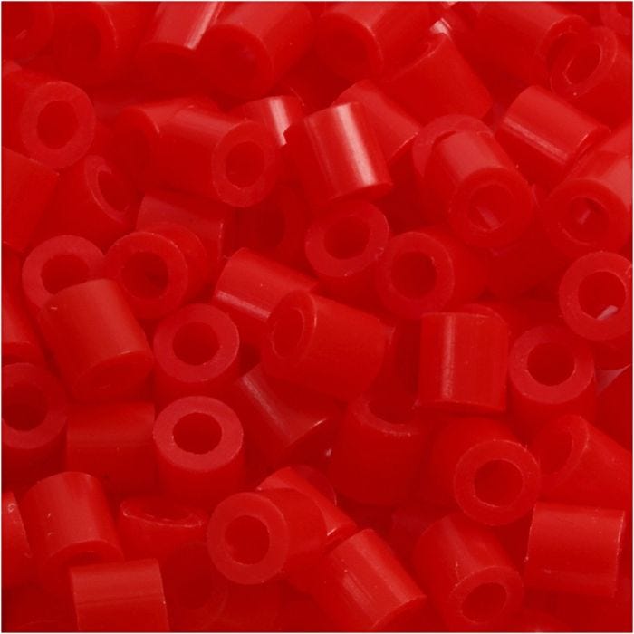 Nabbi- putkihelmet, koko 5x5 mm, aukon koko 2,5 mm, medium, punainen (32225), 1100 kpl/ 1 pkt