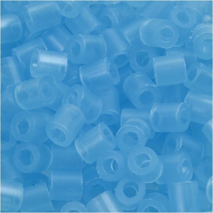 Nabbi- putkihelmet, koko 5x5 mm, aukon koko 2,5 mm, medium, sin.neon (32235), 1100 kpl/ 1 pkt