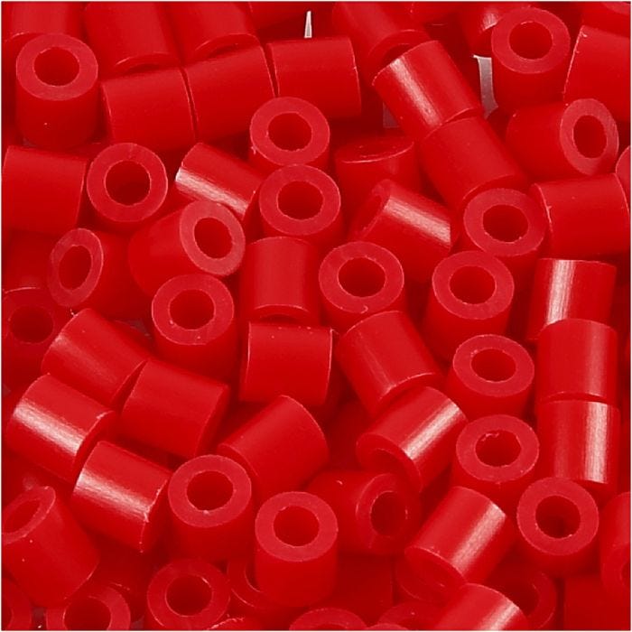Nabbi- putkihelmet, koko 5x5 mm, aukon koko 2,5 mm, medium, punainen (32231), 1100 kpl/ 1 pkt