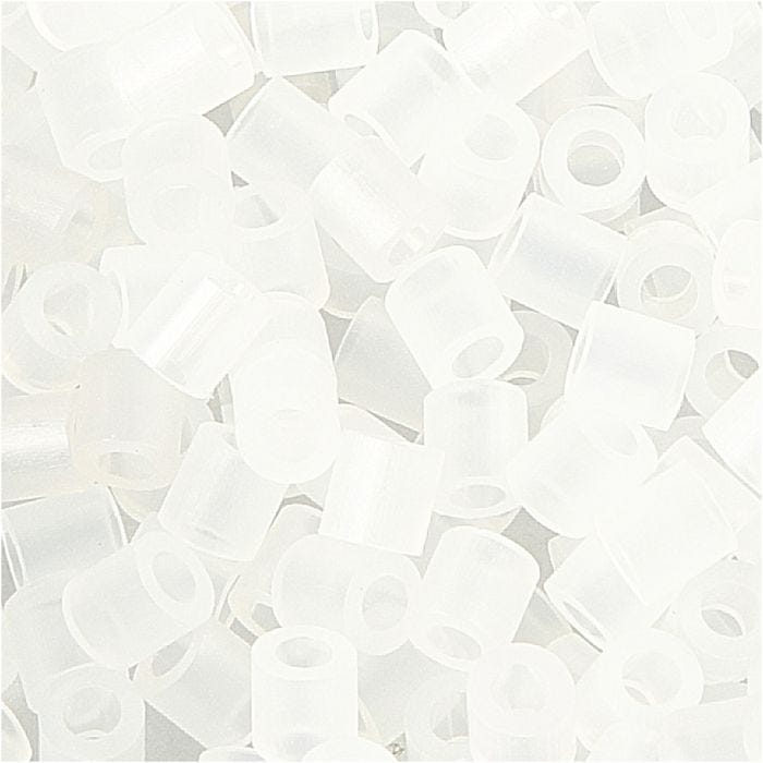 Nabbi- putkihelmet, koko 5x5 mm, aukon koko 2,5 mm, medium, kirkas kuulto (32264), 1100 kpl/ 1 pkt