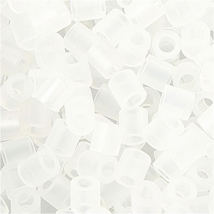 Nabbi- putkihelmet, koko 5x5 mm, aukon koko 2,5 mm, medium, kirkas kuulto (32264), 6000 kpl/ 1 pkt