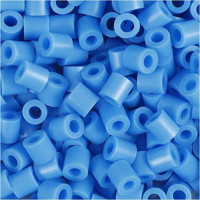 Nabbi- putkihelmet, koko 5x5 mm, aukon koko 2,5 mm, medium, sininen (32238), 1100 kpl/ 1 pkt