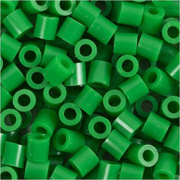 Nabbi- putkihelmet, koko 5x5 mm, aukon koko 2,5 mm, medium, vihreä (32230), 6000 kpl/ 1 pkt