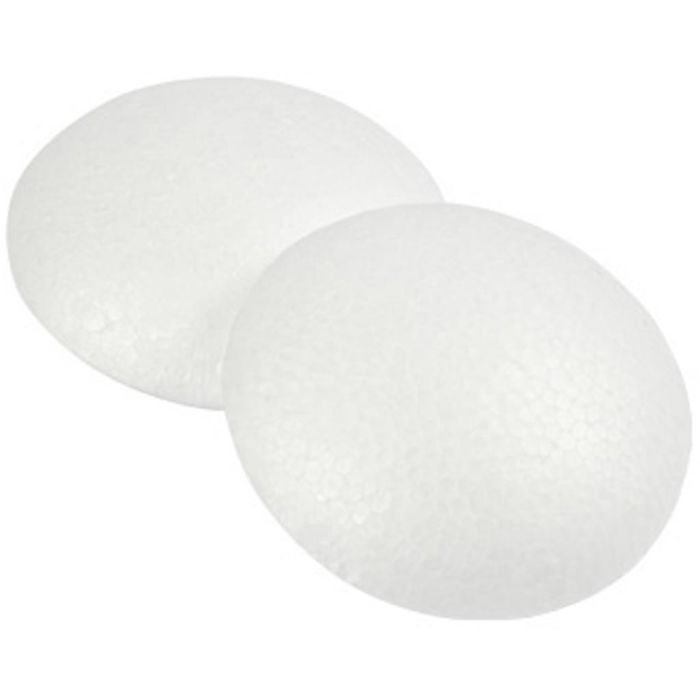 Styrox-kiekot, halk. 3.7 cm, 100 kpl/ 1 pkt