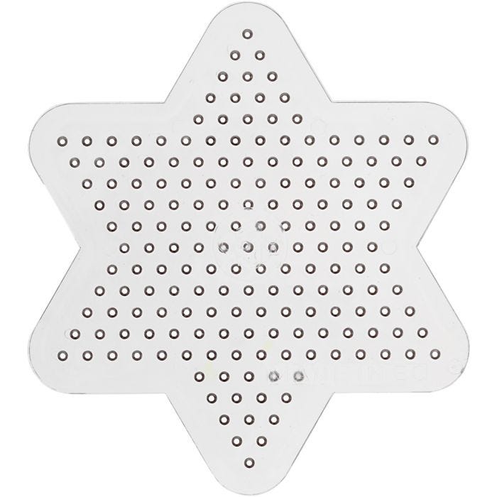 Putkihelmialusta, 10 cm, medium, läpinäkyvä, 1 kpl