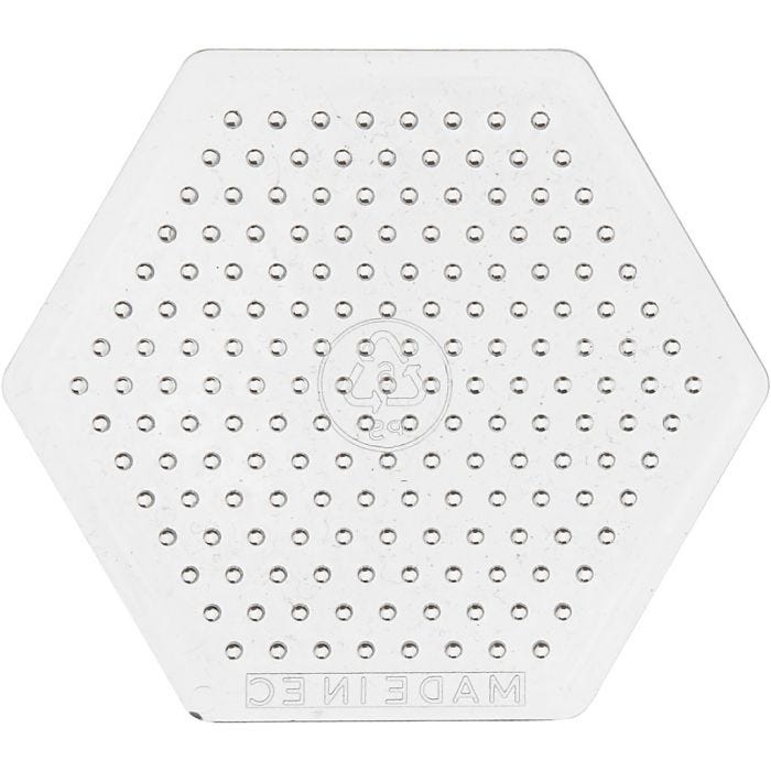 Putkihelmialusta, 7 cm, medium, läpinäkyvä, 1 kpl