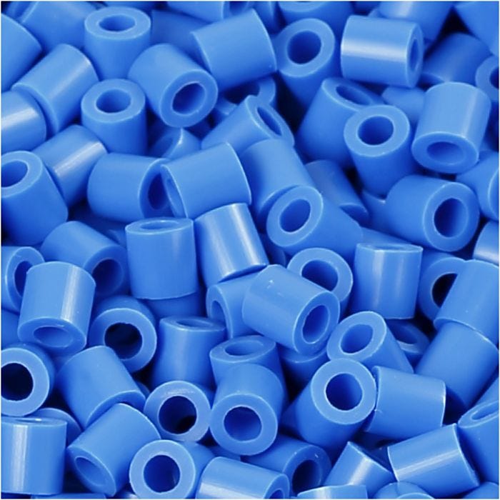 PhotoPearls- helmet, koko 5x5 mm, aukon koko 2,5 mm, medium, sininen (17), 6000 kpl/ 1 pkt
