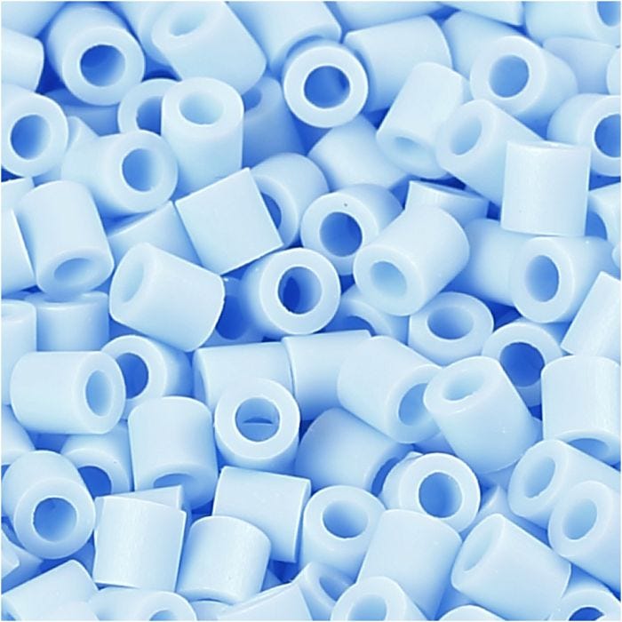 PhotoPearls- helmet, koko 5x5 mm, aukon koko 2,5 mm, medium, vaaleansininen (28), 6000 kpl/ 1 pkt