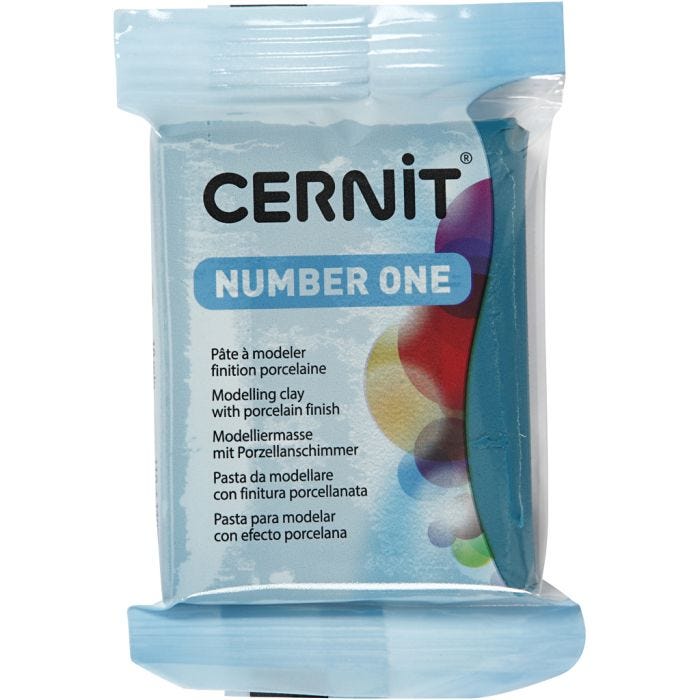 Cernit, duck blue (230), 56 g/ 1 pkt