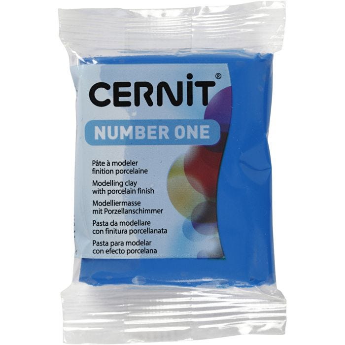 Cernit, sininen (200), 56 g/ 1 pkt