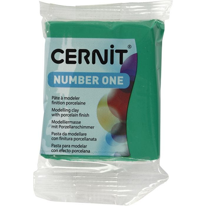 Cernit, vihreä (600), 56 g/ 1 pkt
