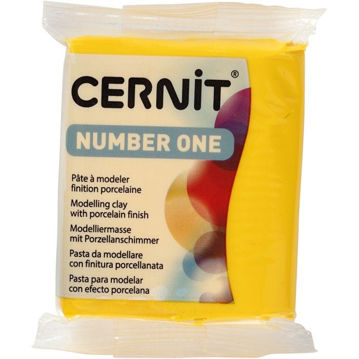Cernit, keltainen (700), 56 g/ 1 pkt