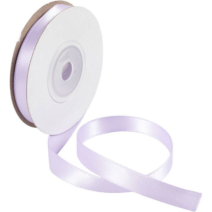 Satiininauha, Lev: 10 mm, violetti, 30 m/ 1 rll