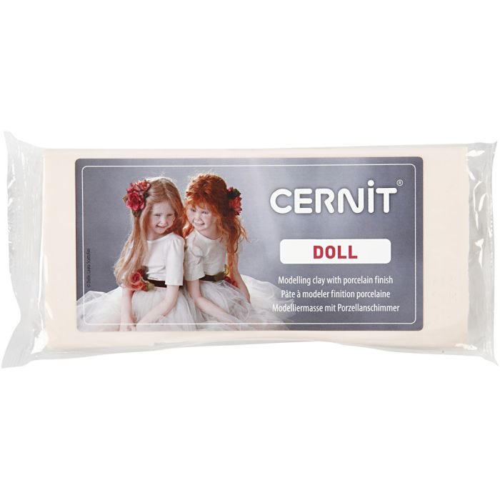 Cernit, vaalea puuteri, 500 g/ 1 pkt