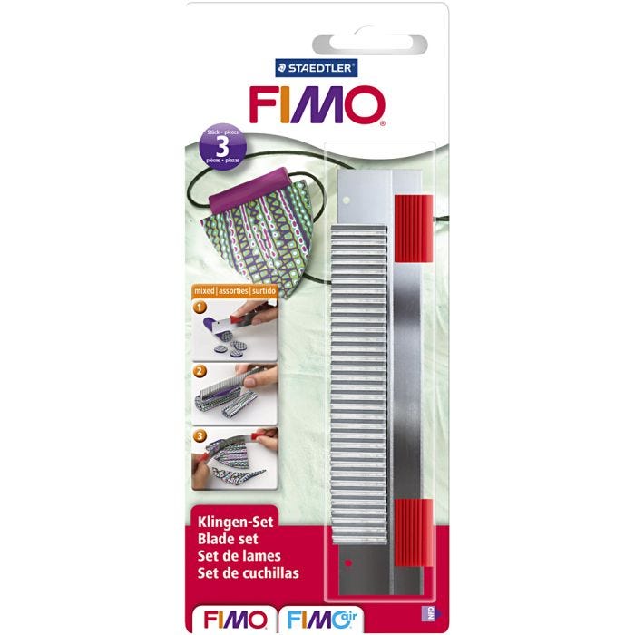 FIMO® Teräpakkaus, 3 kpl/ 1 pkk