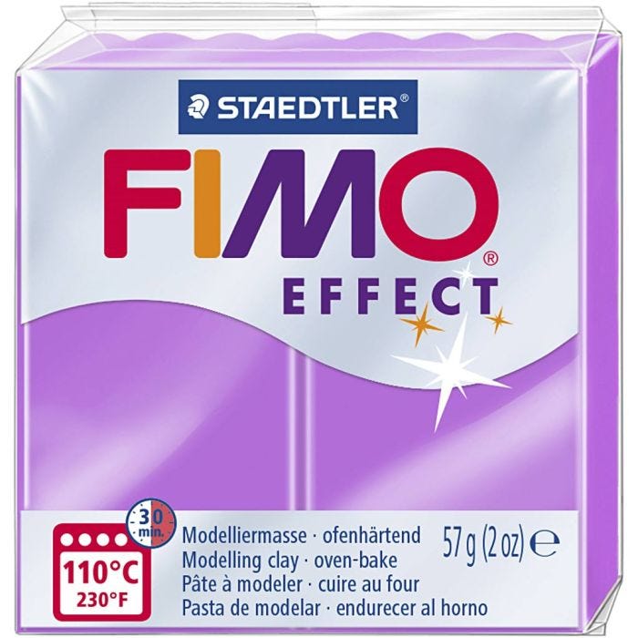 FIMO® Effect, neonvioletti, 57 g/ 1 pkt