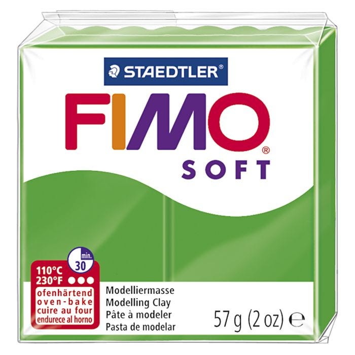 FIMO® Soft- muovailumassa, tropical green, 57 g/ 1 pkt