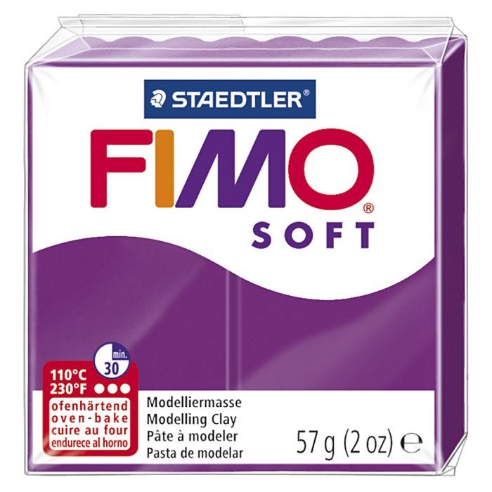 FIMO® Soft- muovailumassa, violetti, 57 g/ 1 pkt
