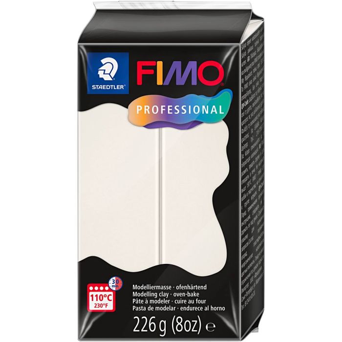 FIMO® Professional Clay , valkoinen, 226 g/ 1 pkt